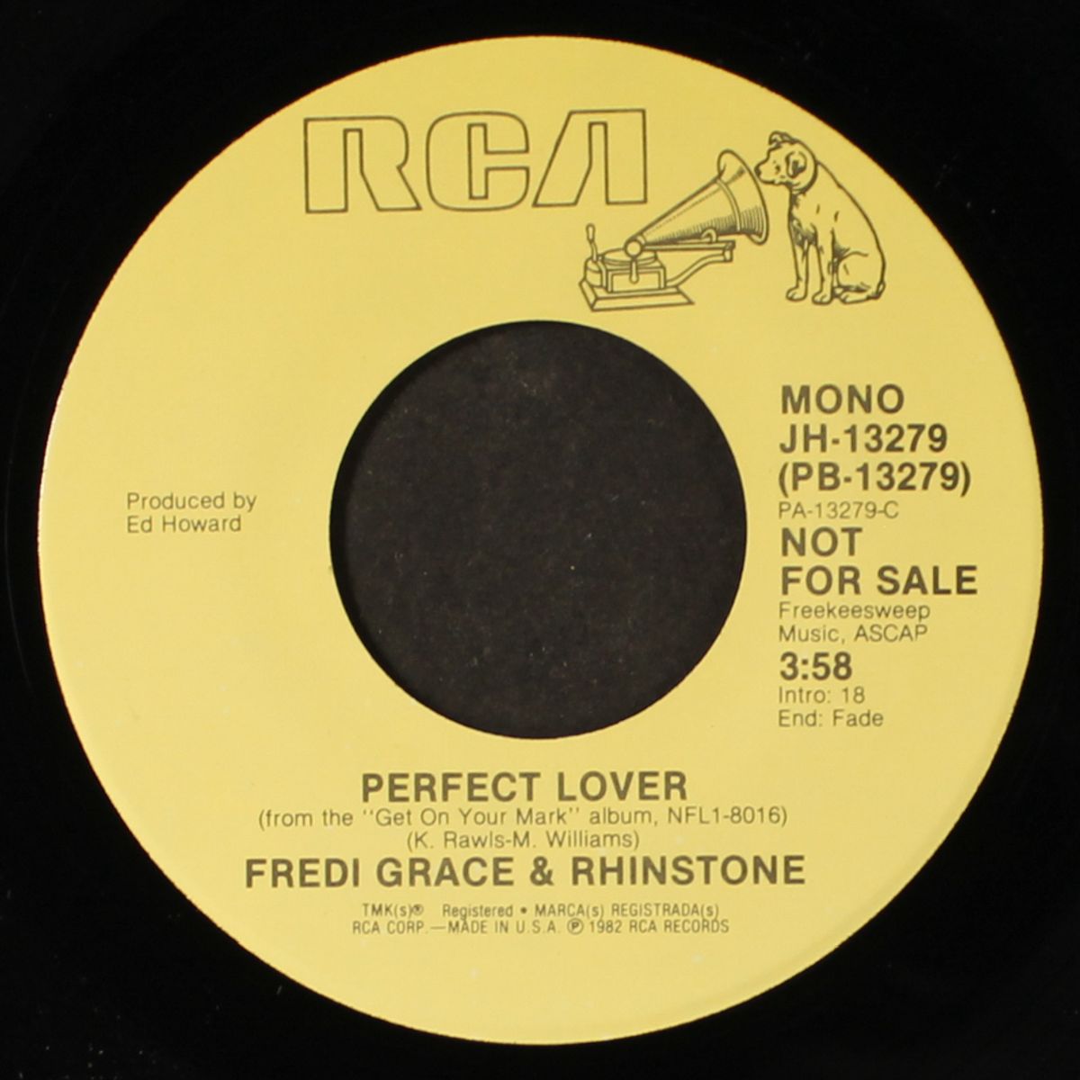 perfect lover / mono by FREDI GRACE & RHINSTONE