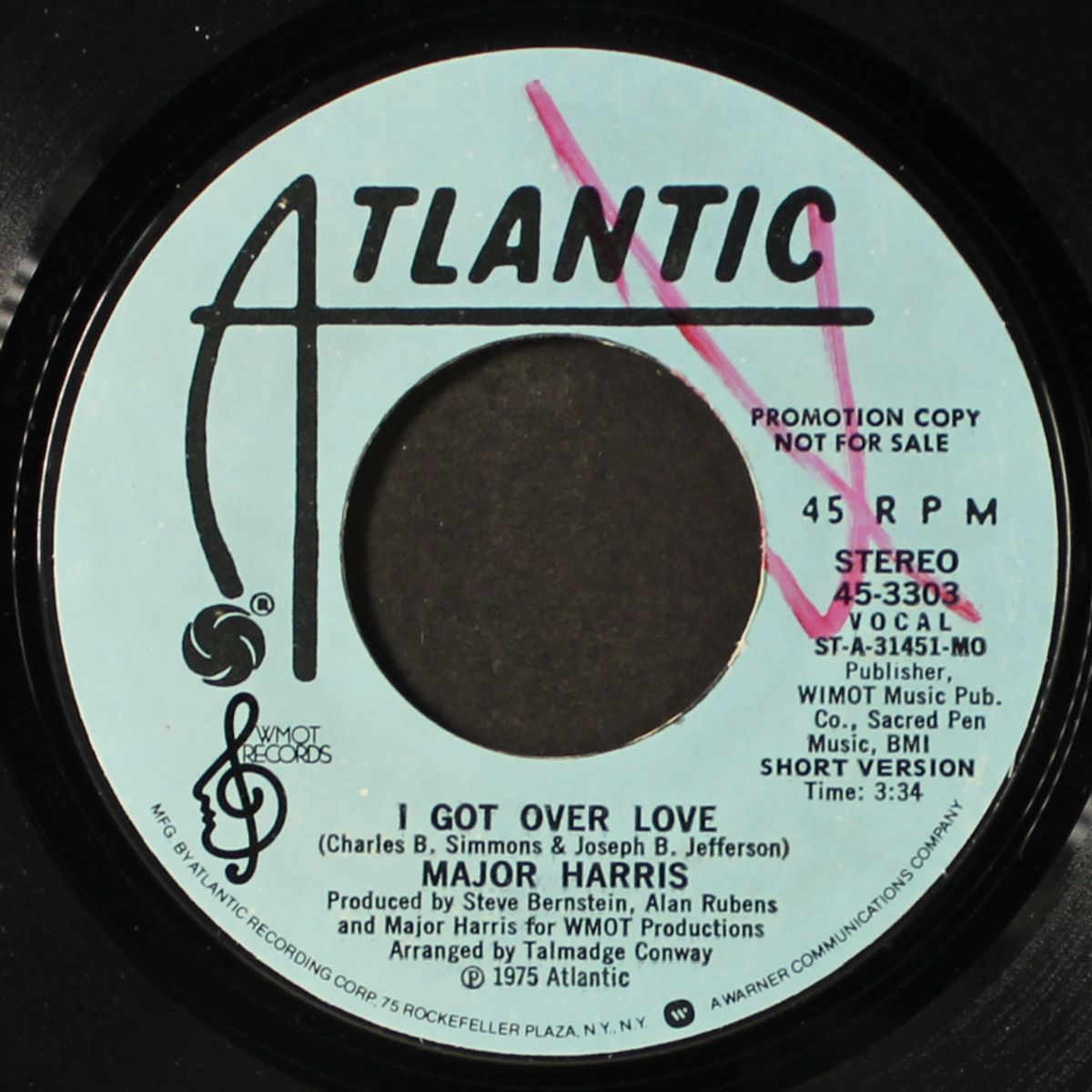 i got over love / short by MAJOR HARRIS
