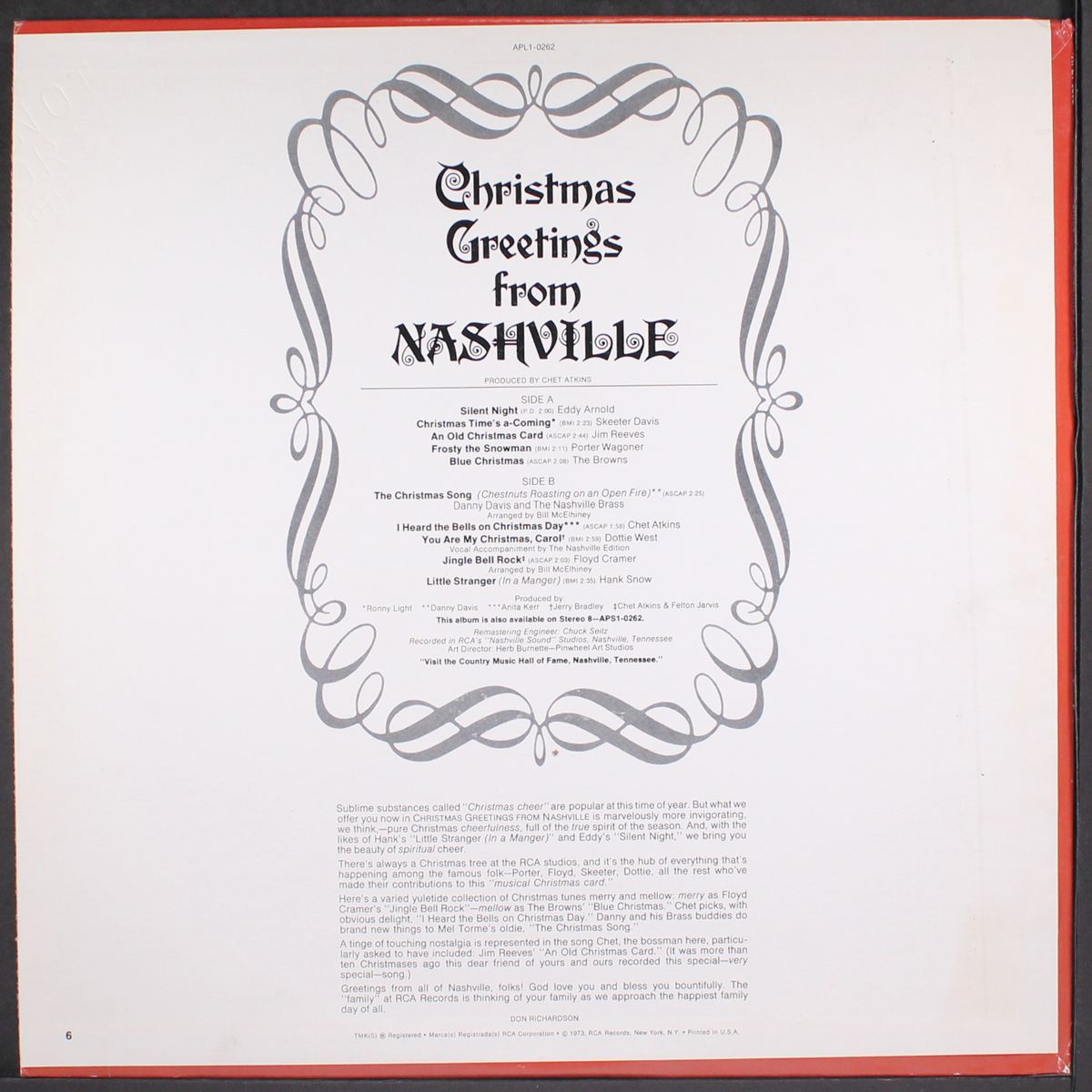 christmas greetings from nashville by VARIOUS