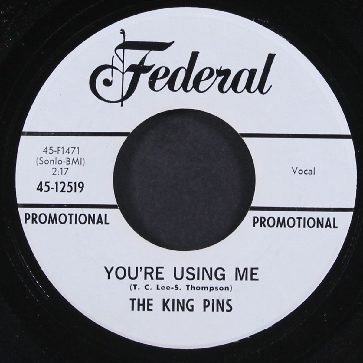i got the monkey off my back / you're using me by KING PINS