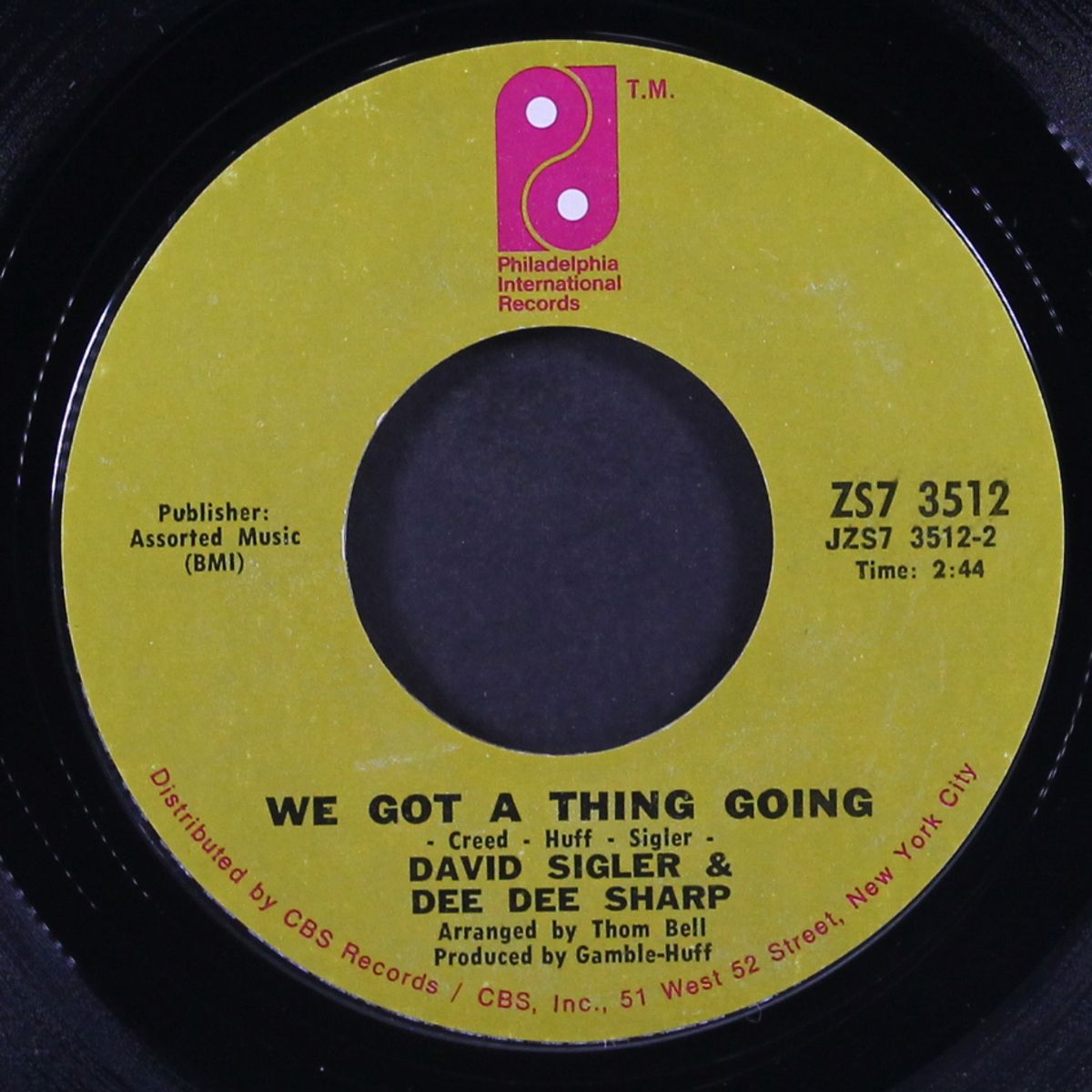 conquer the world together / we got a thing going by DAVID SIGLER & DEE DEE SHARP