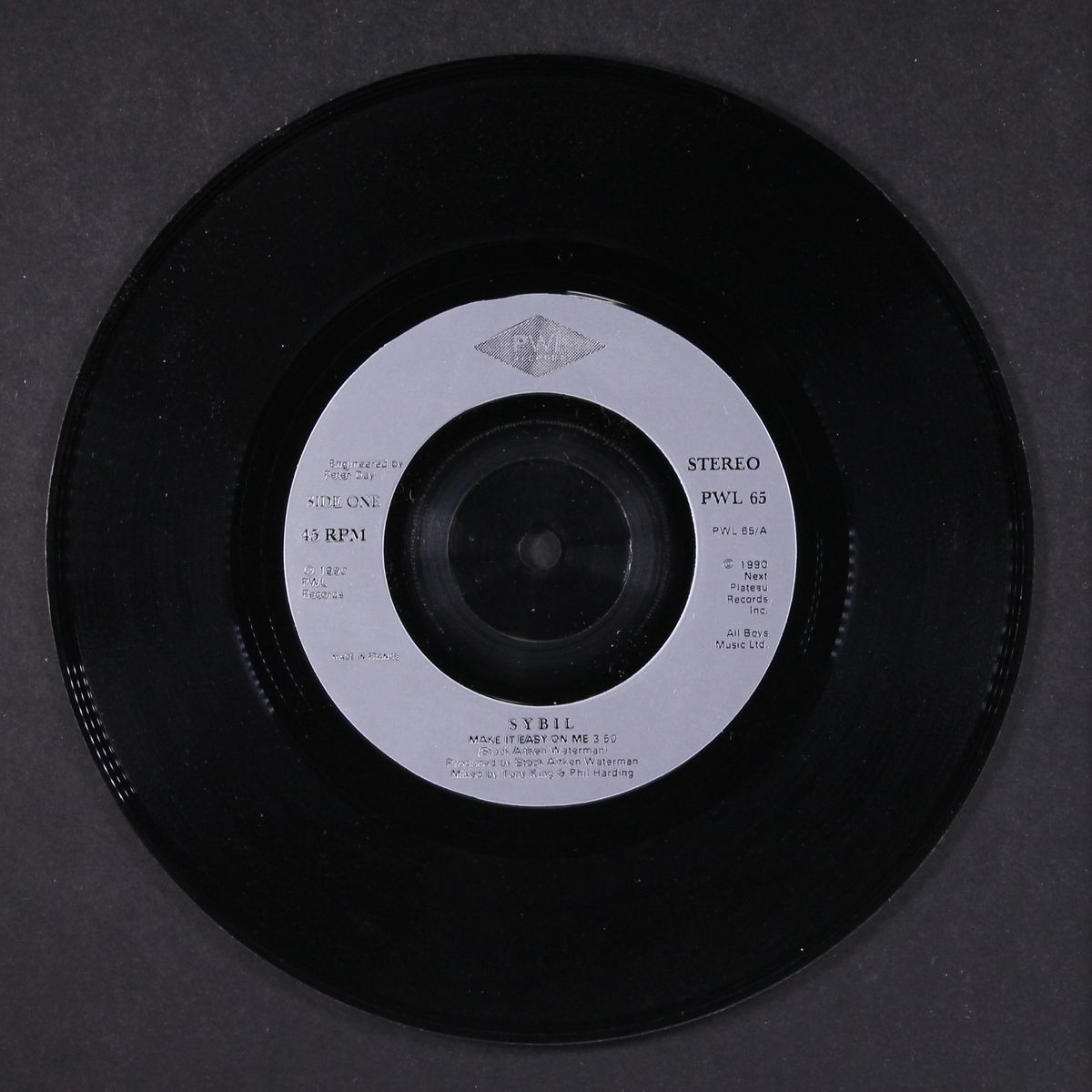 make it easy on me / living for the moment by SYBIL