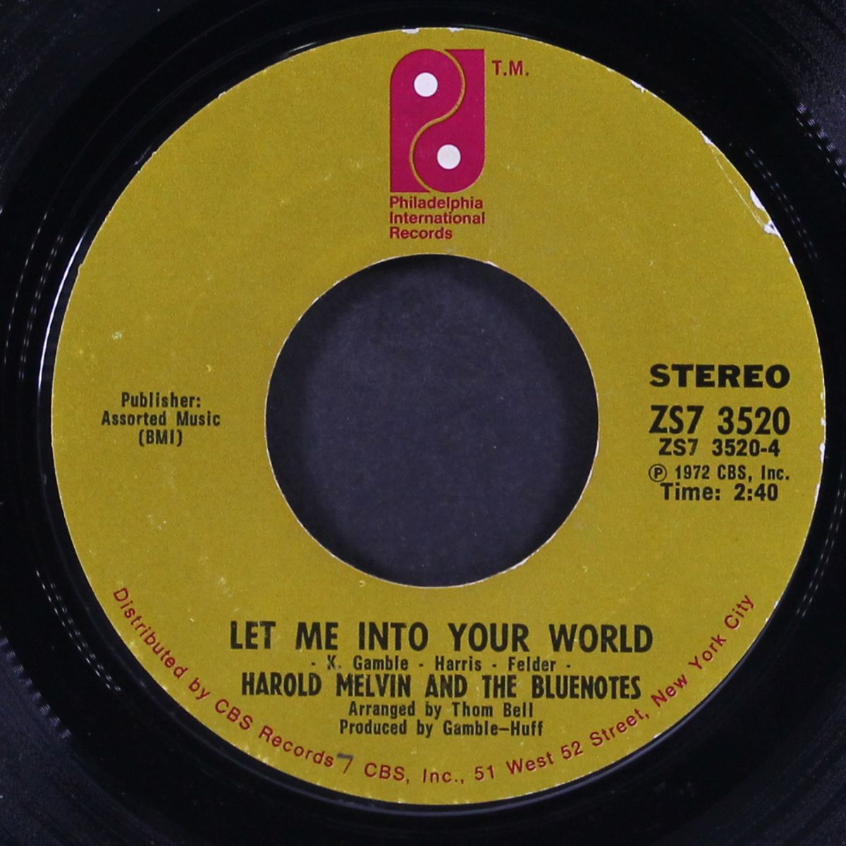 if you don't know me by now / let me into your world by HAROLD MELVIN & BLUENOTES