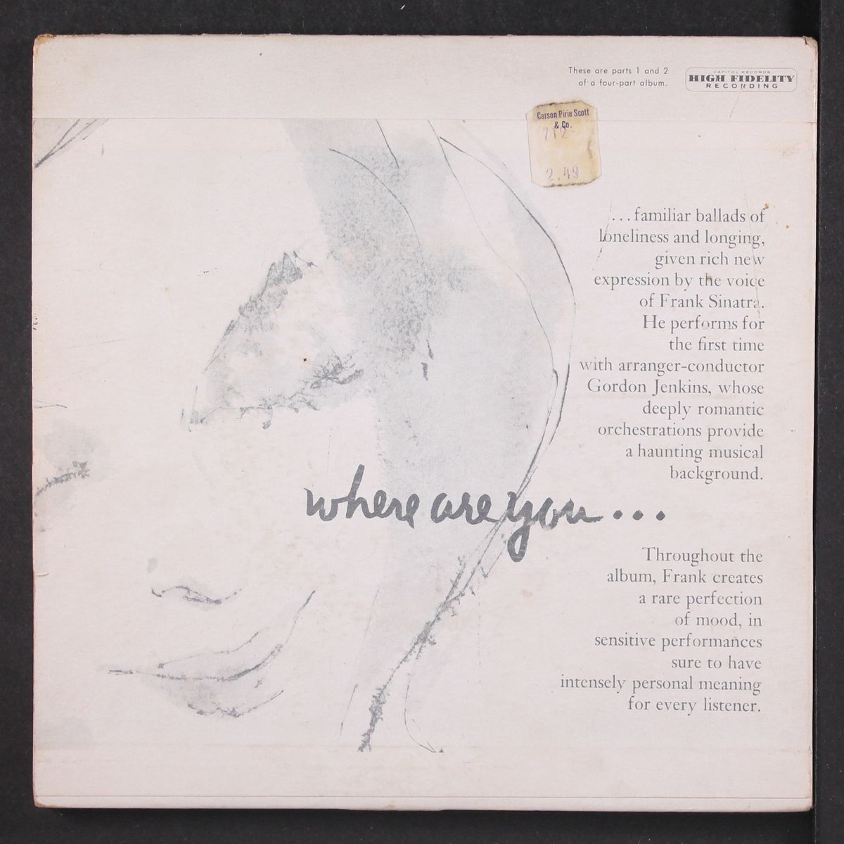 where are you / part 2 by FRANK SINATRA