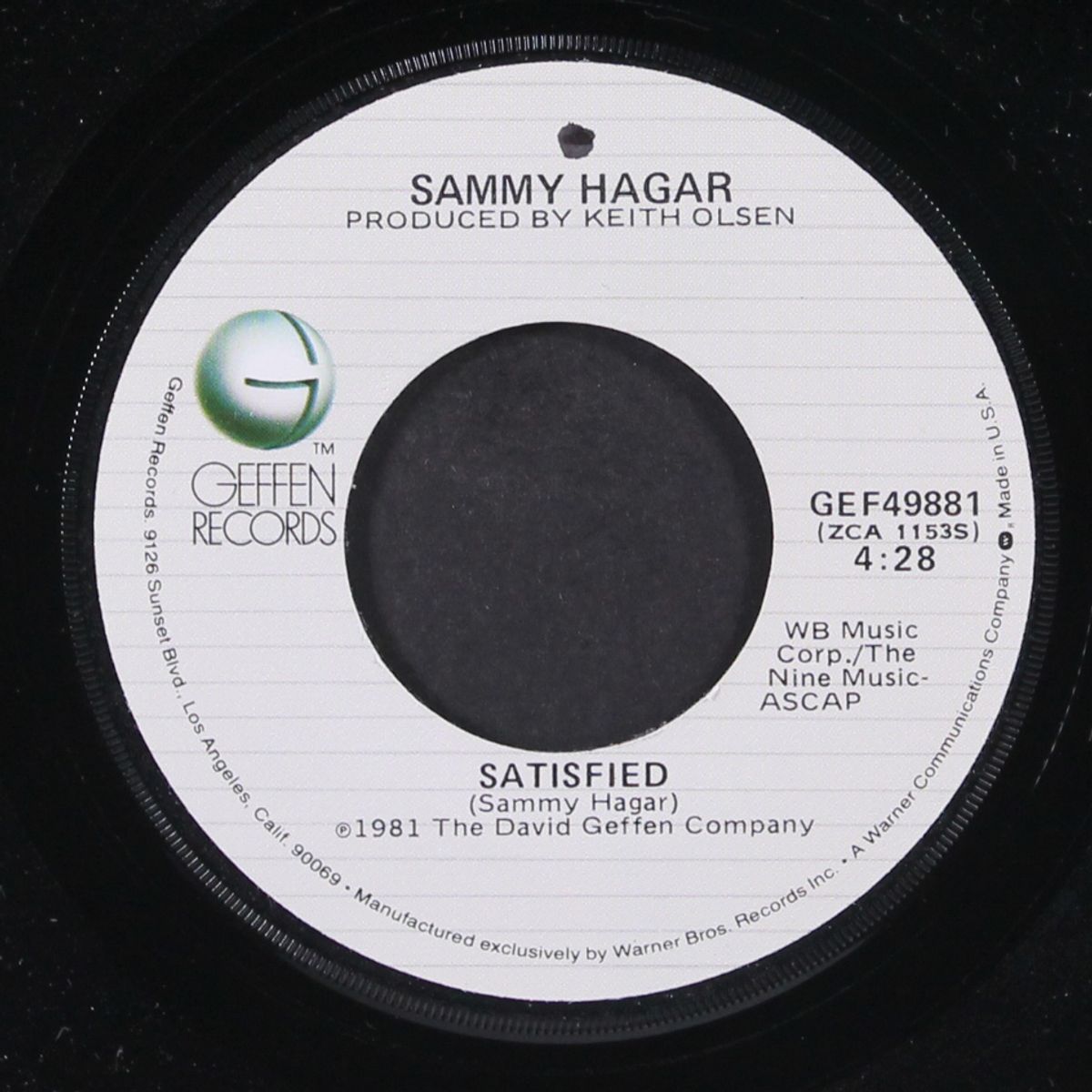 i'll fall in love again / satisfied by SAMMY HAGAR