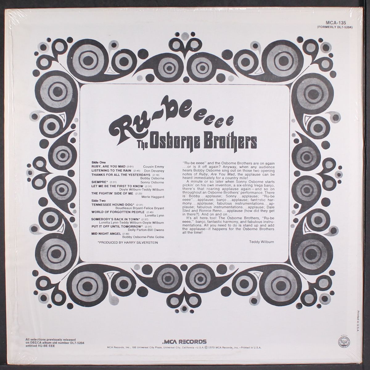 ru-be eeee by OSBORNE BROTHERS