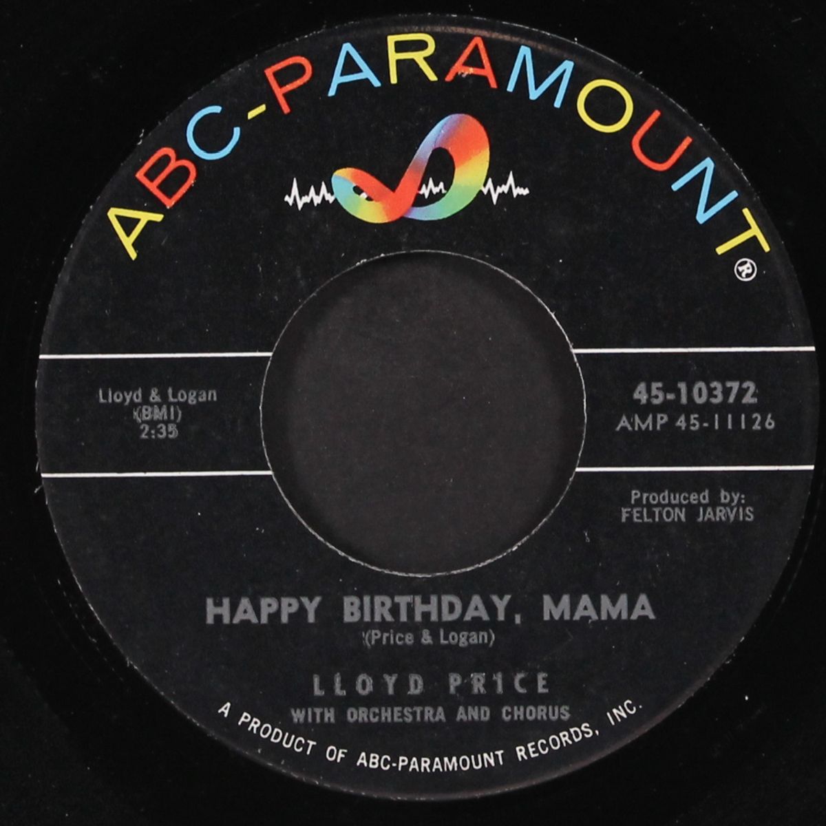 happy birthday, mama / under your spell again by LLOYD PRICE