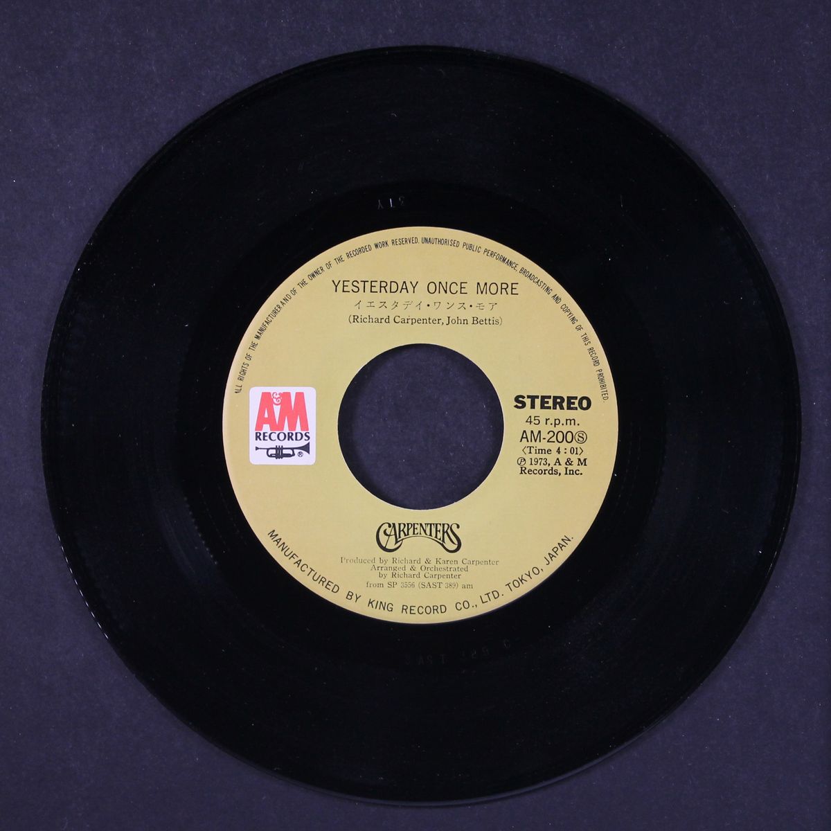yesterday once more by CARPENTERS