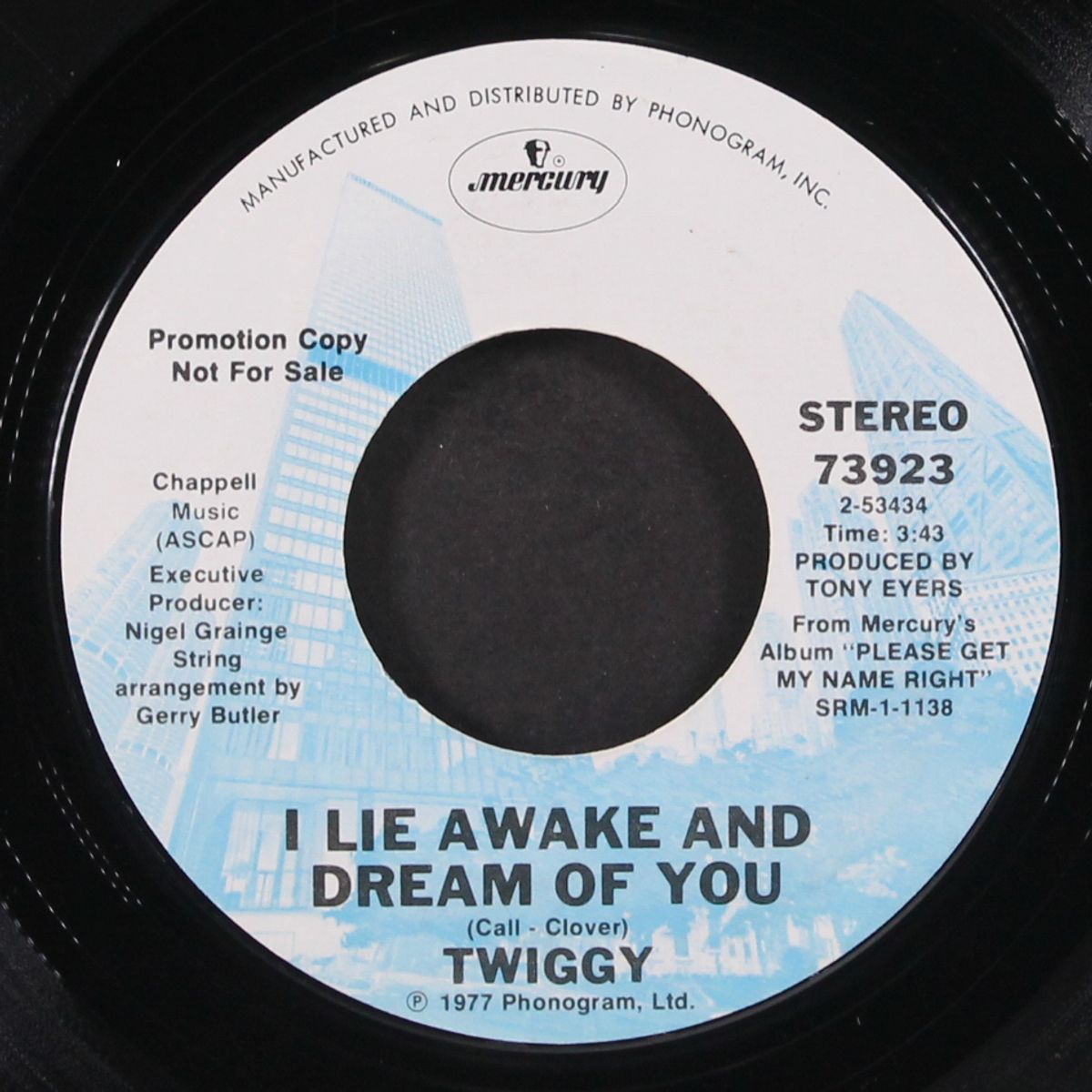 a woman in love / i lie awake and dream of you by TWIGGY
