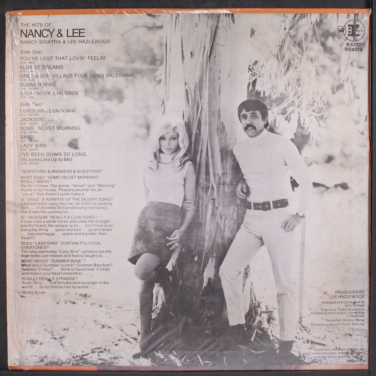 nancy & lee by NANCY SINATRA & LEE HAZELWOOD