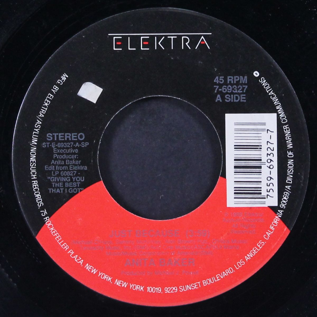 just because / good enough by ANITA BAKER