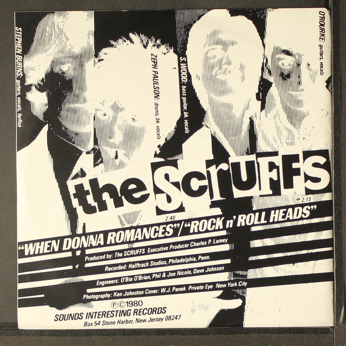when donna romances / rock n roll heads by SCRUFFS