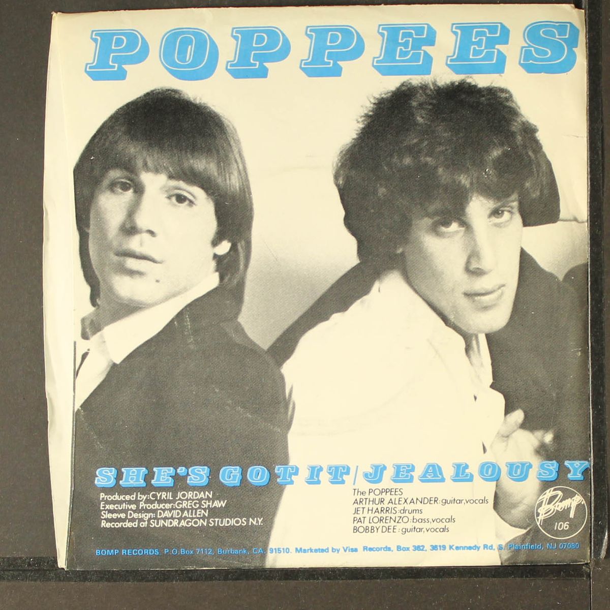jealousy / she's got it by POPPEES