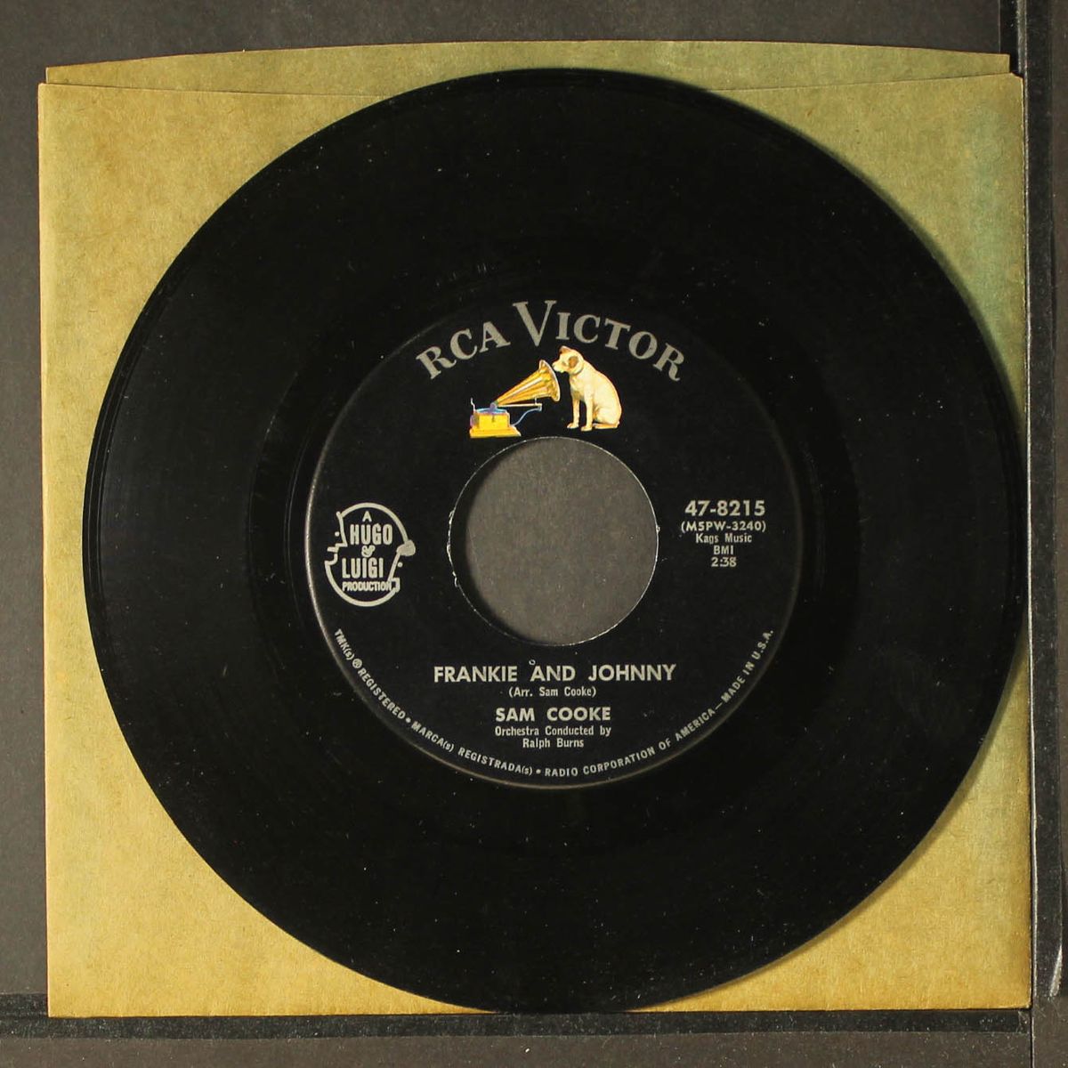 frankie and johnny / cool train by SAM COOKE
