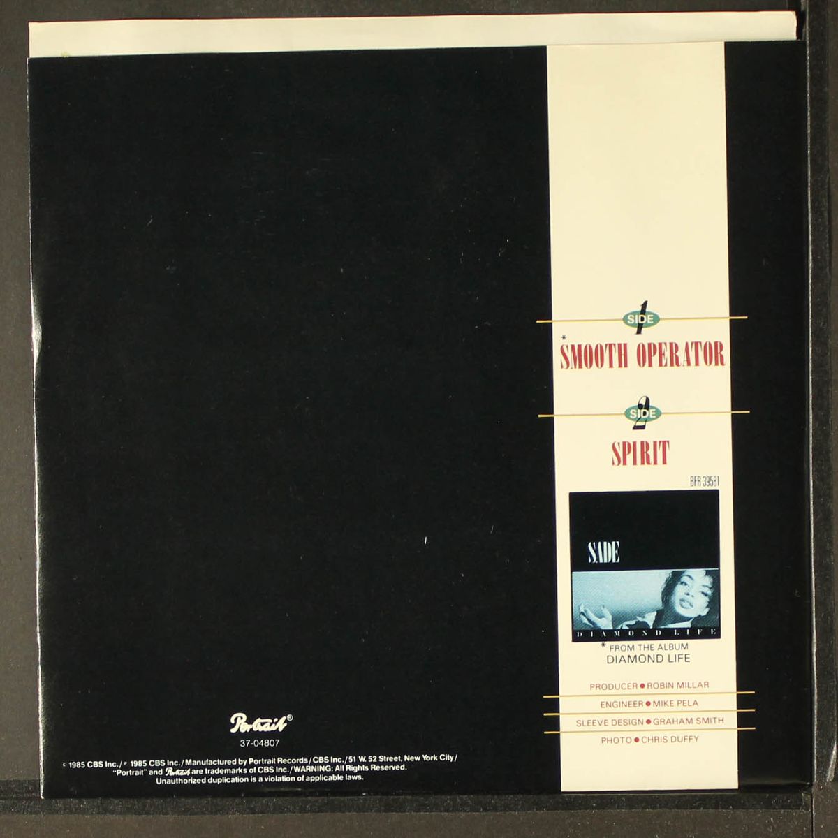 smooth operator / short by SADE