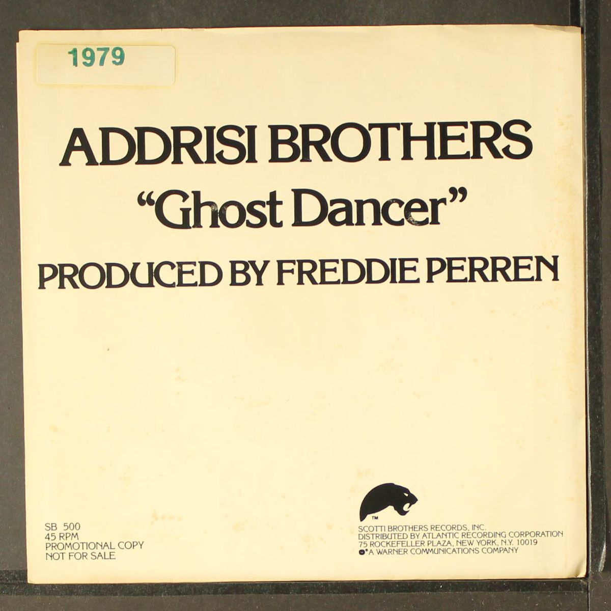 ghost dancer by ADDRISI BROTHERS