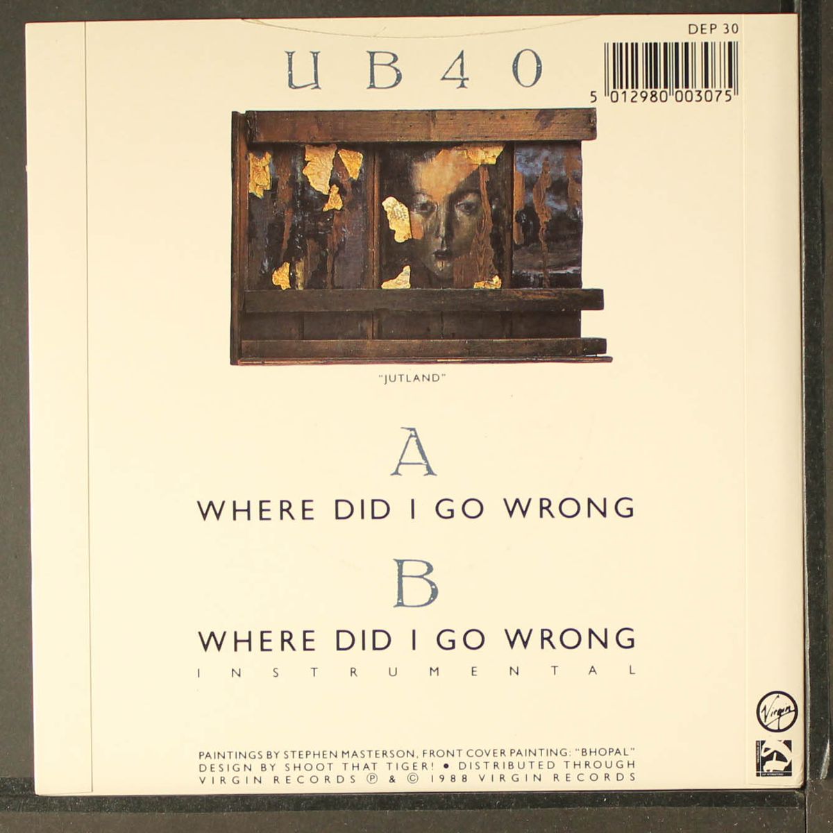 where did i go wrong by UB40