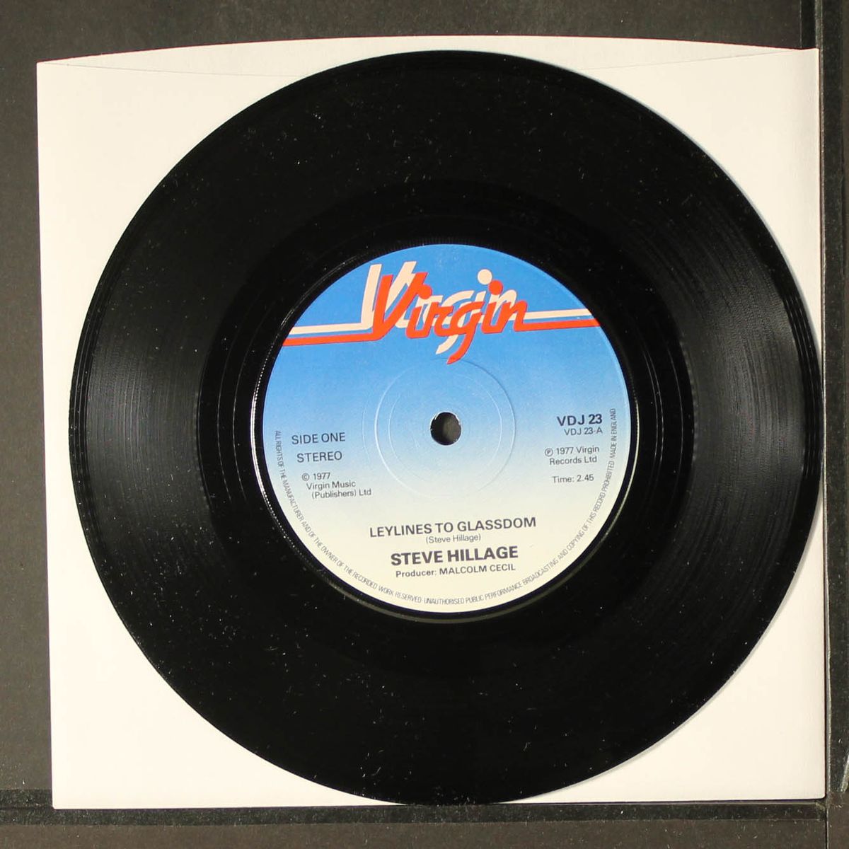 ley lines to glassdom / lies by STEVE HILLAGE / GLENN PHILLIPS