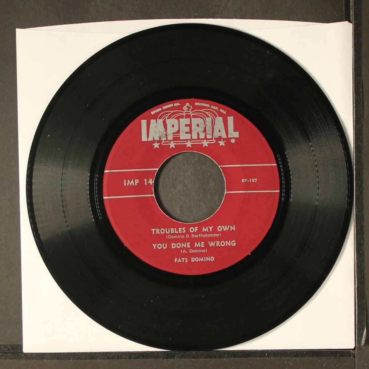 this is by FATS DOMINO