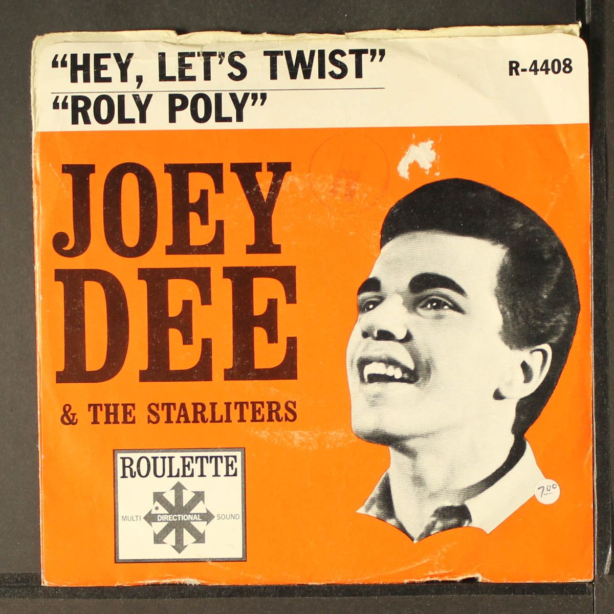 hey, let's twist / roly poly by JOEY DEE & STARLITERS