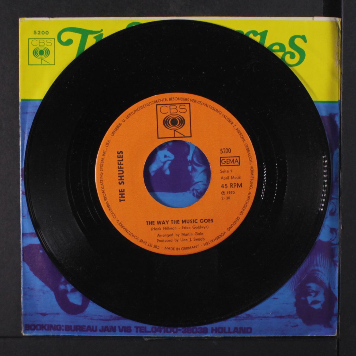 believe now in tomorrow / the way the music goes by SHUFFLES