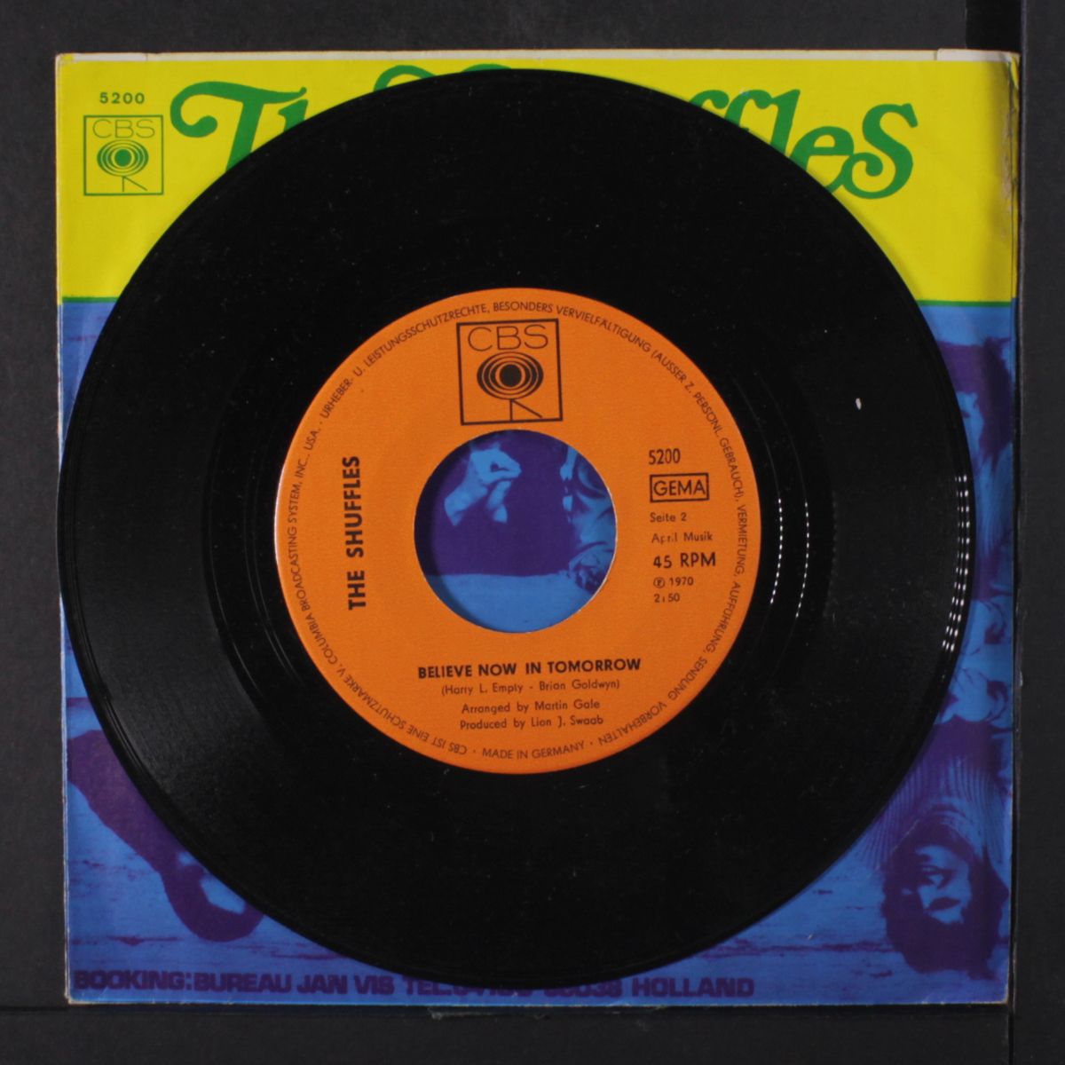 believe now in tomorrow / the way the music goes by SHUFFLES