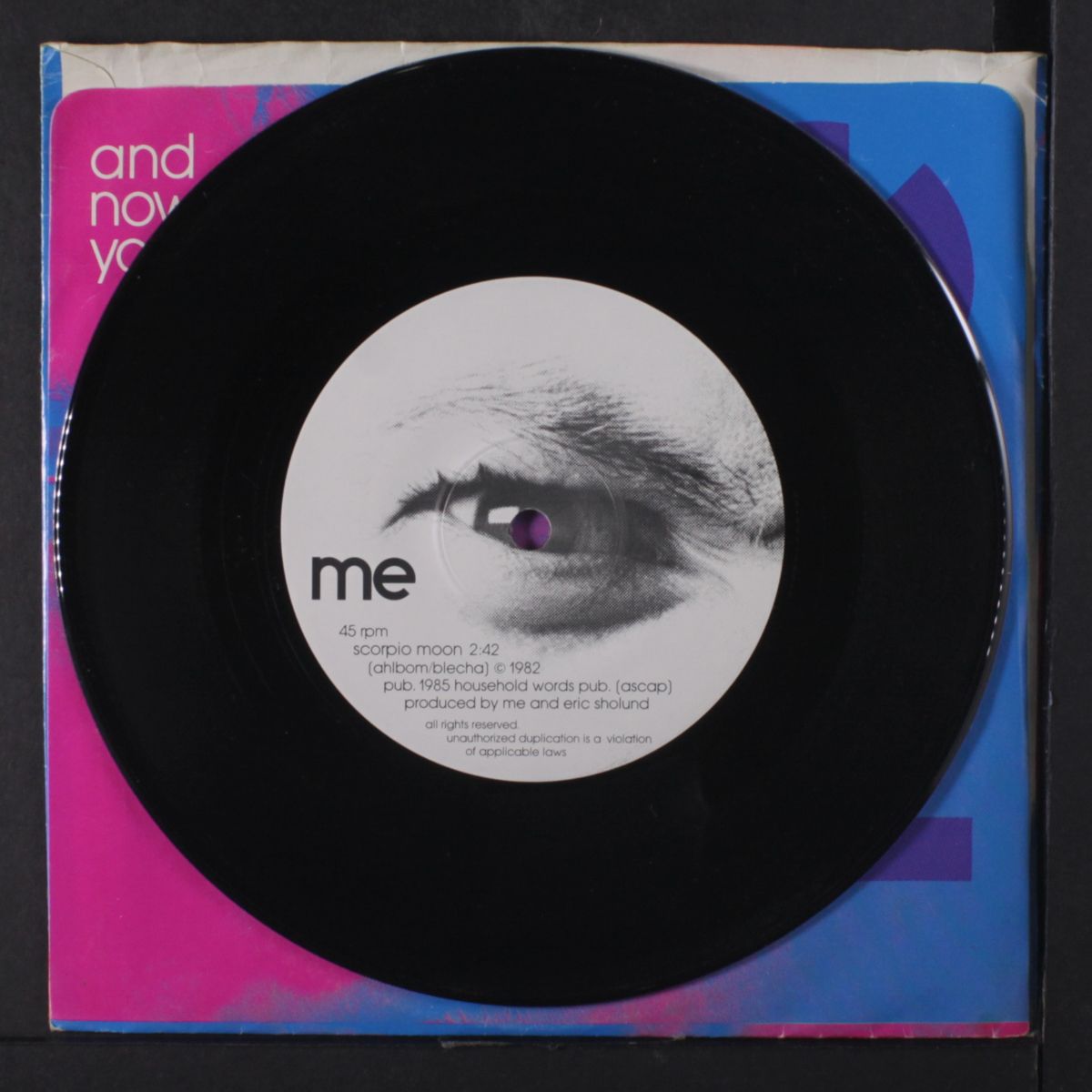 scorpio moon / and now you by ME