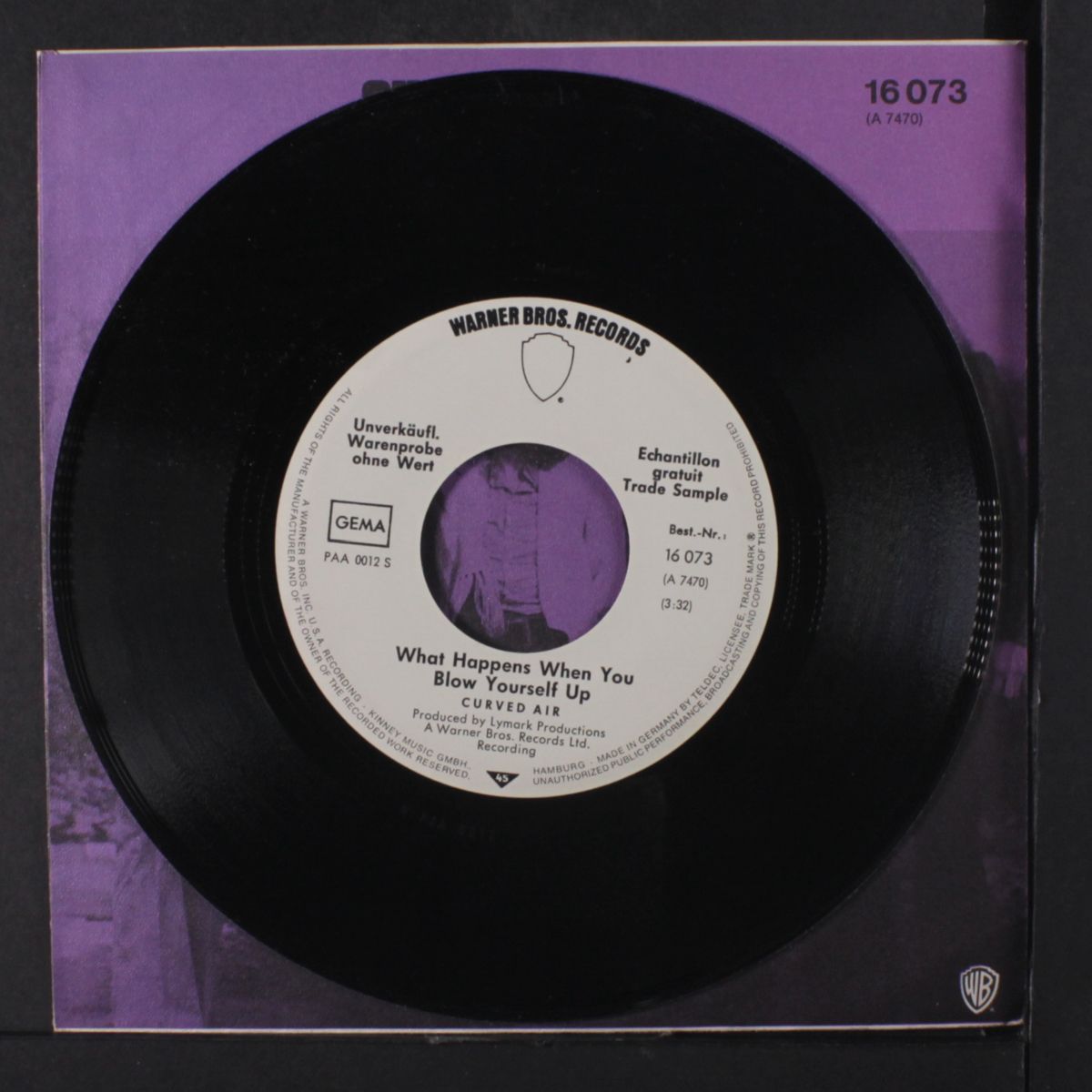 it happened today / what happens when you blow yourself up by CURVED AIR
