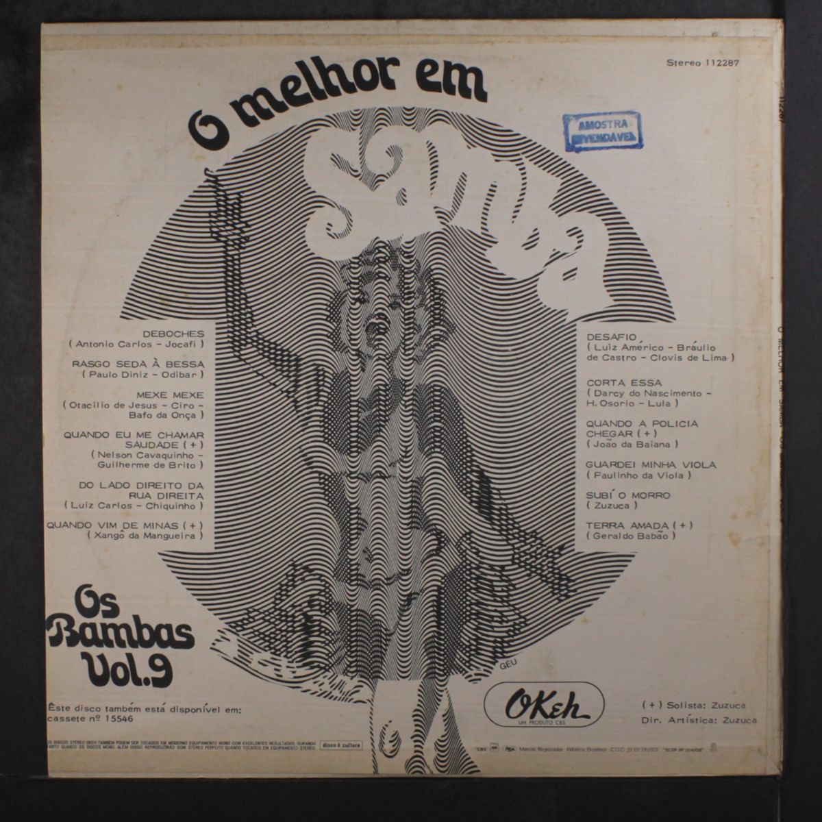 o melhor em samba vol.9 by OS BAMBAS