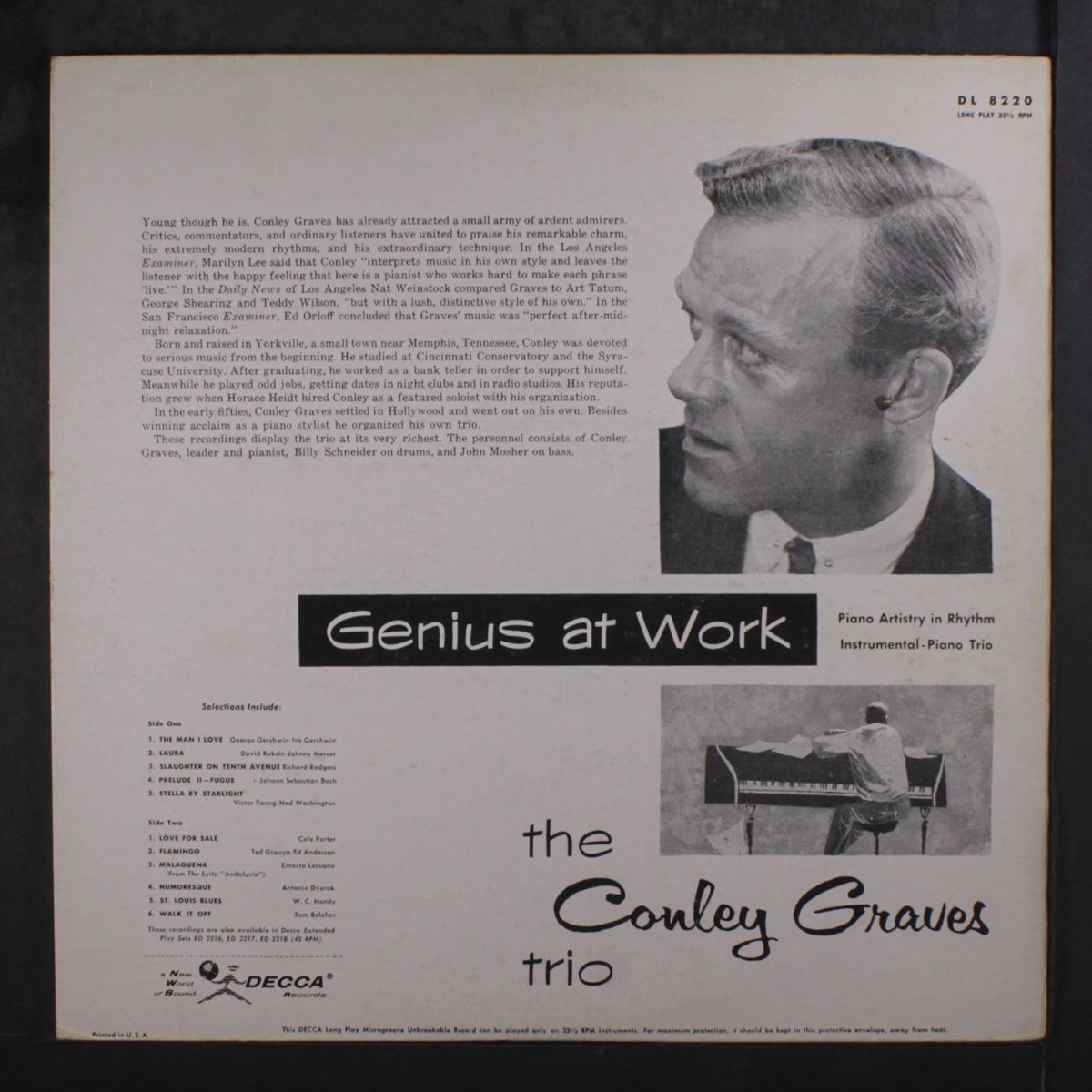 genius at work by CONLEY GRAVES