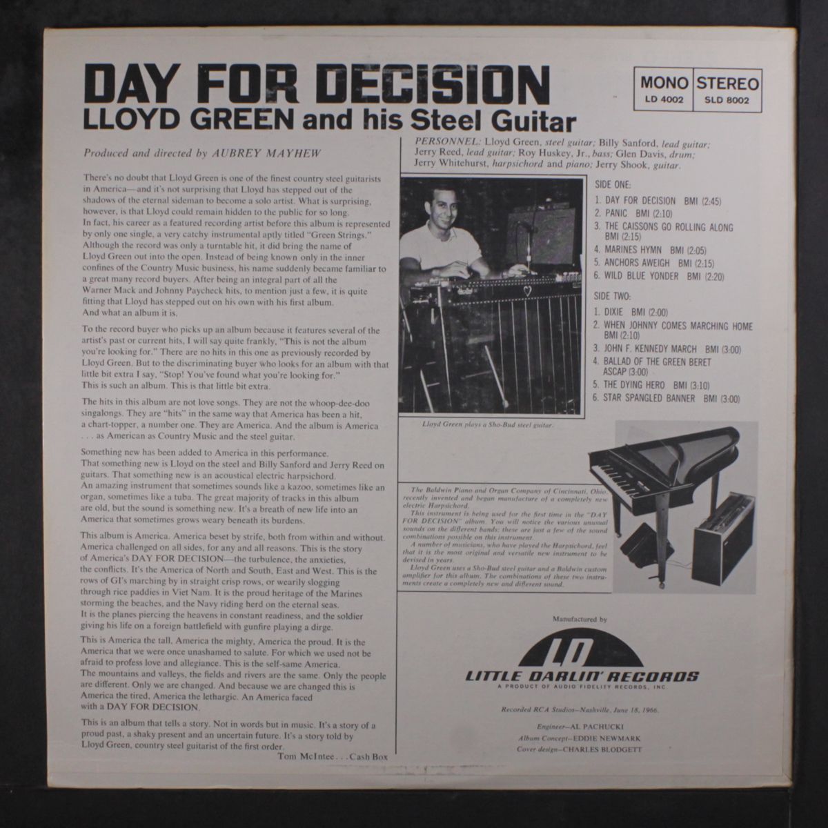 day for decision by LLOYD GREEN