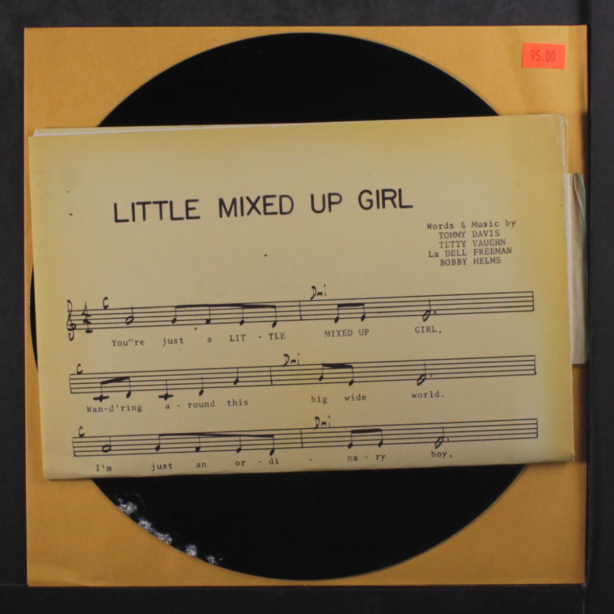 little mixed up girl / blank by UNKNOWN ARTIST
