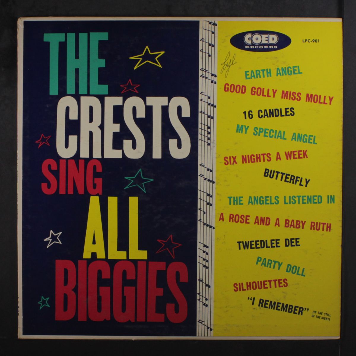 sing all biggies by CRESTS