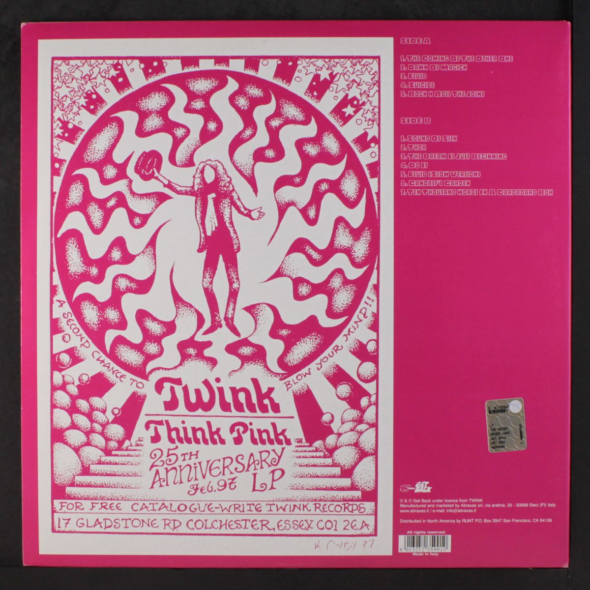 the never never land and think pink demos by TWINK