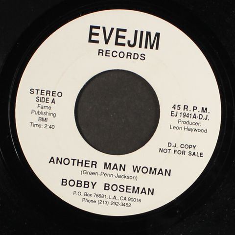 BOBBY BOSEMAN