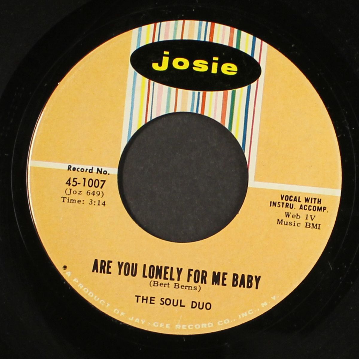 this is your day / are you lonely for me baby by SOUL DUO