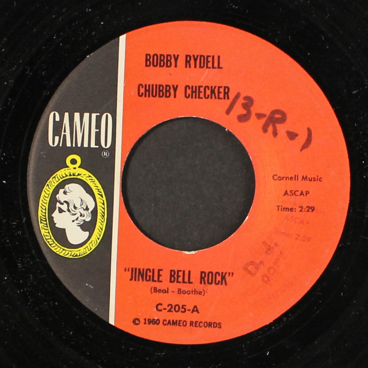 jingle bell rock by BOBBY RYDELL & CHUBBY CHECKER