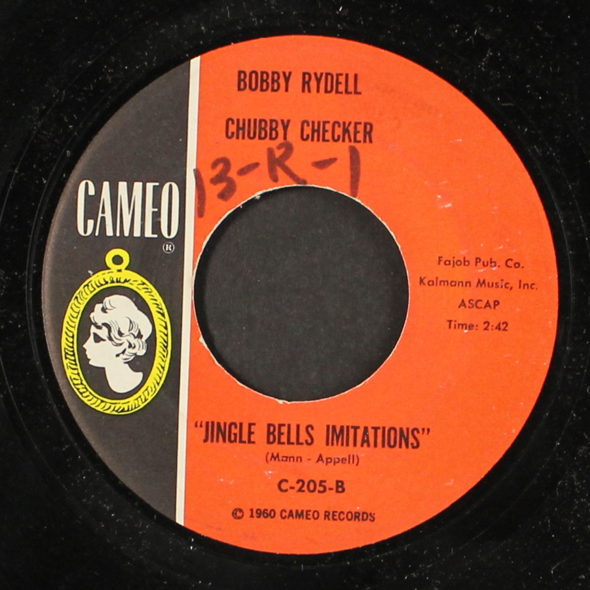 jingle bell rock by BOBBY RYDELL & CHUBBY CHECKER
