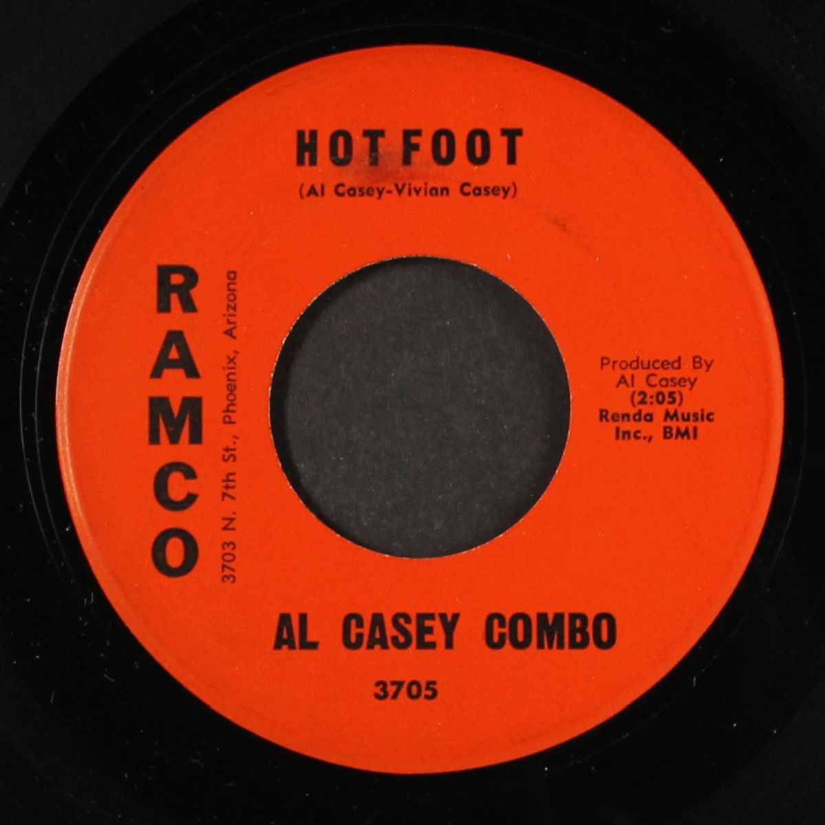 hotfoot / cookin' by AL CASEY