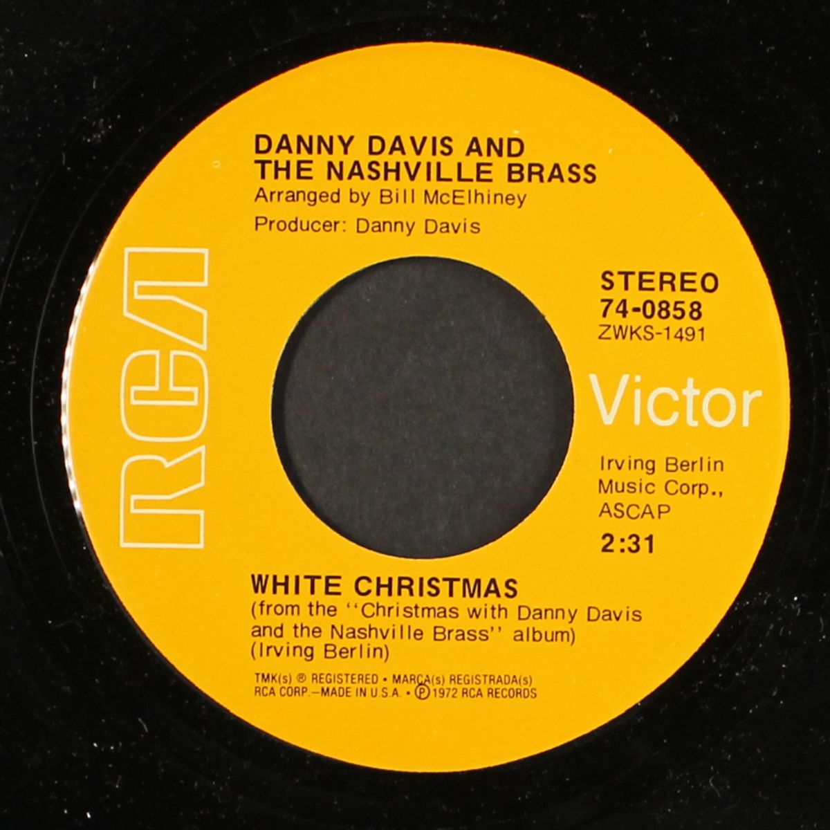 white christmas / winter wonderland by DANNY DAVIS & NASHVILLE BRASS