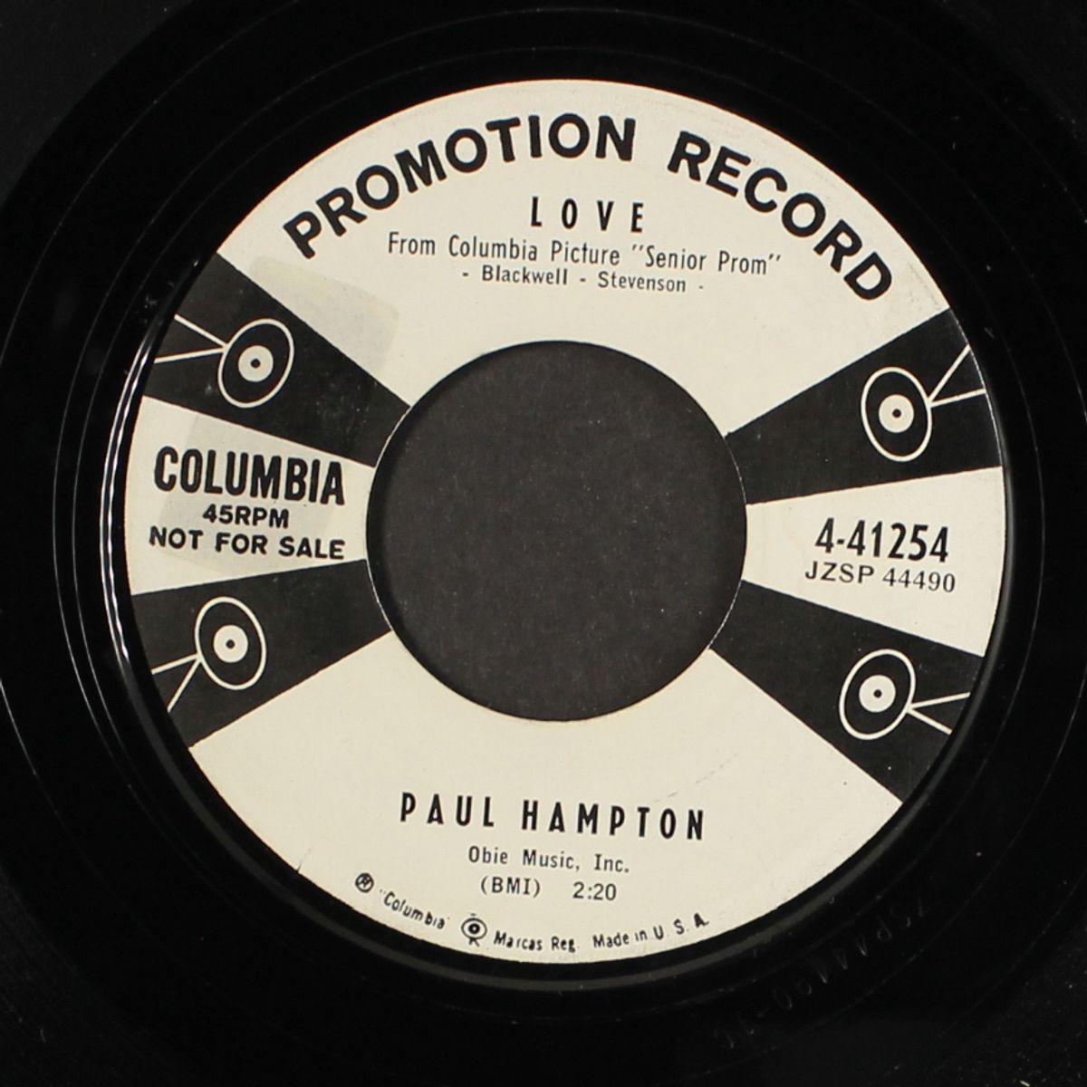 love / the longer i love you by PAUL HAMPTON