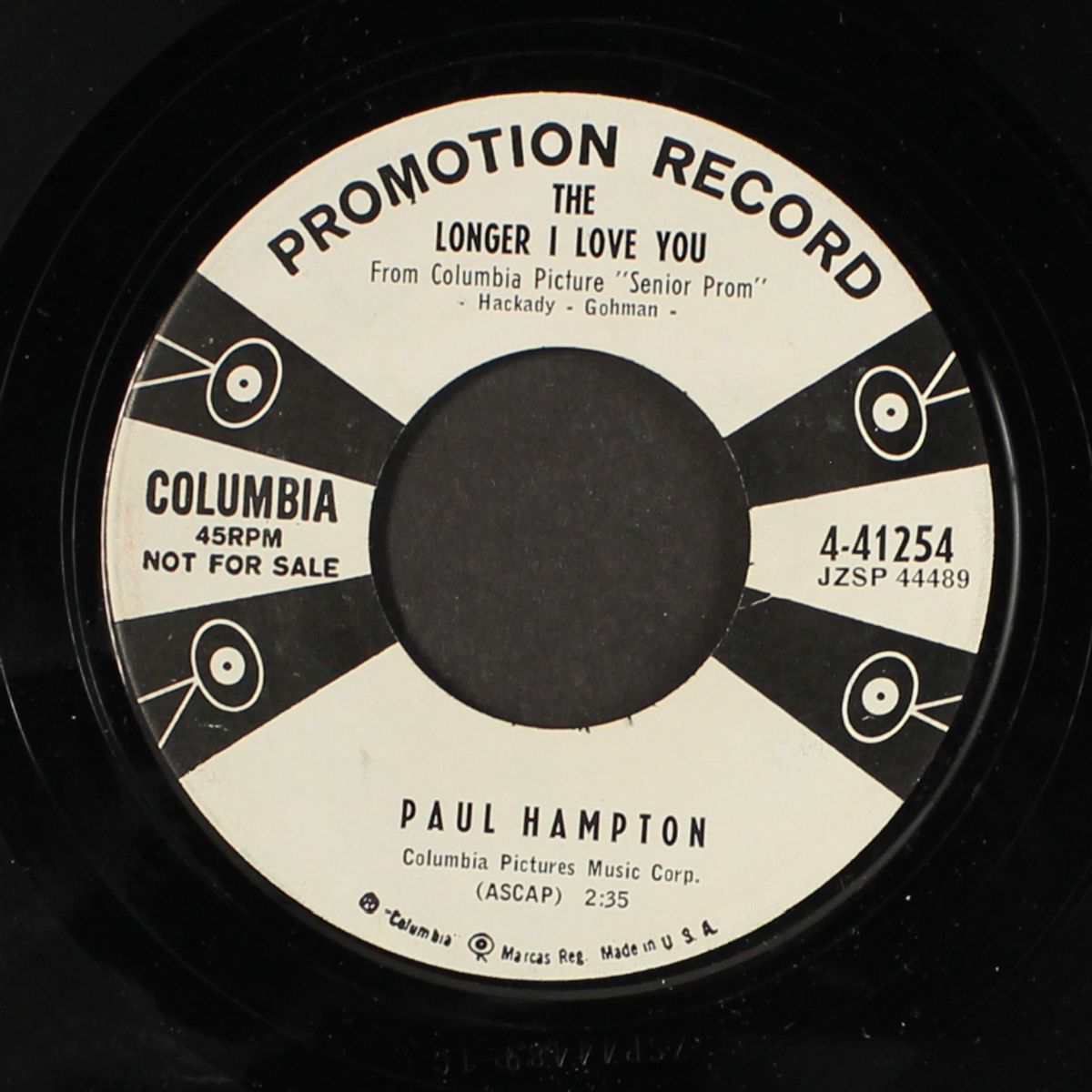 love / the longer i love you by PAUL HAMPTON