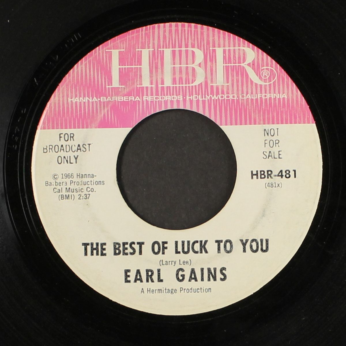 the best of luck to you / it's worth anything by EARL GAINS