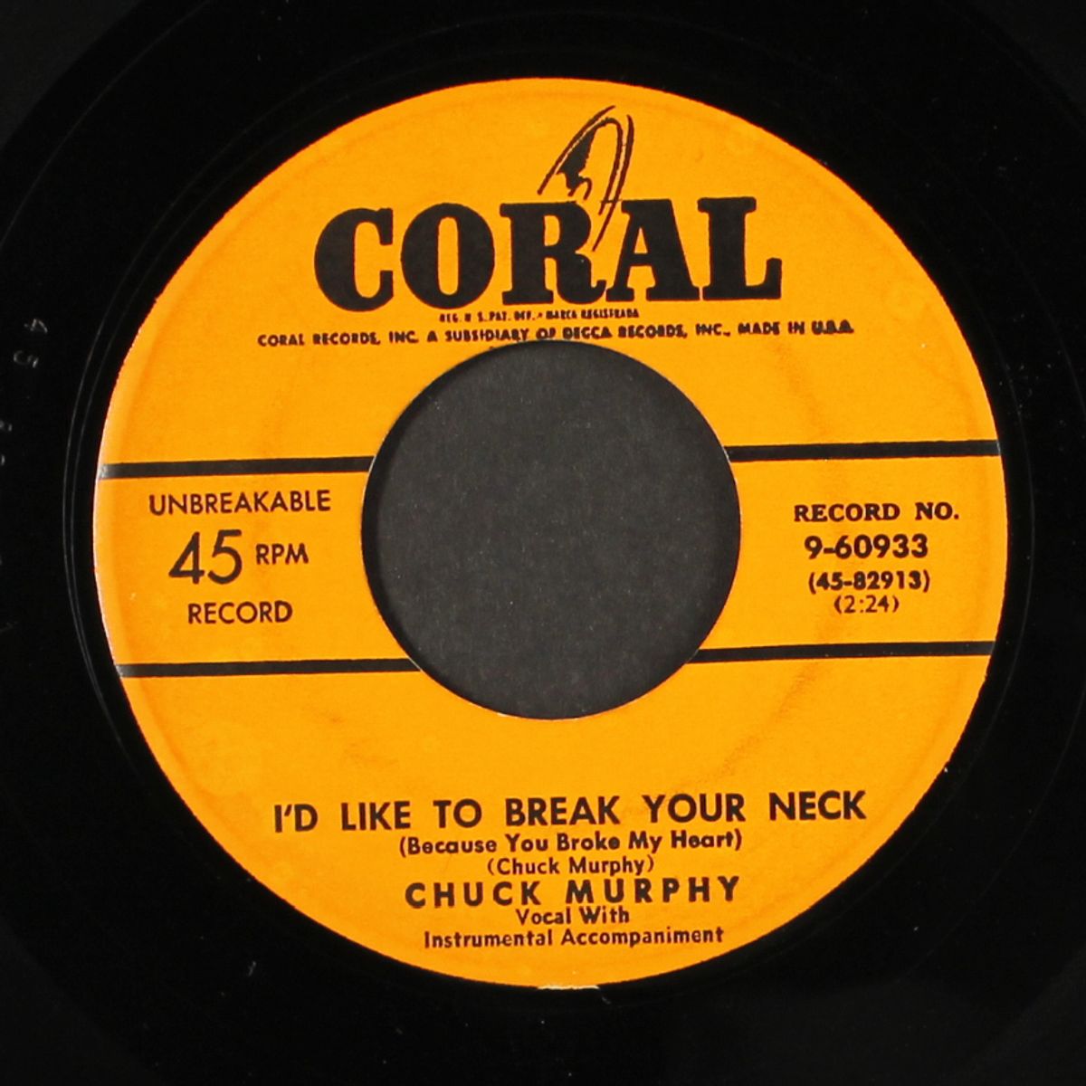 buckin' the dice / i'd like to break your neck by CHUCK MURPHY