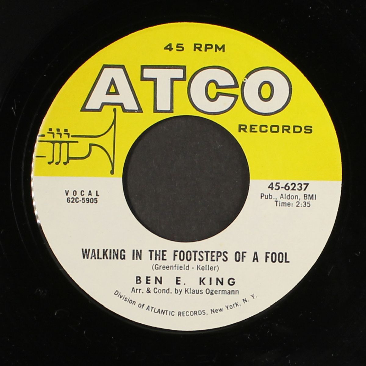 walking in the footsteps of a fool by BEN E. KING