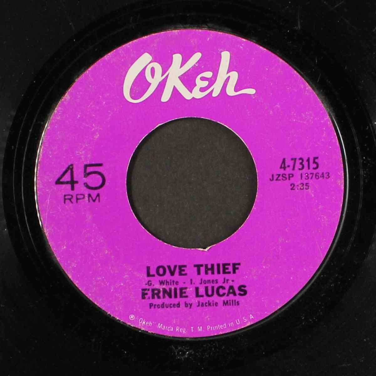 what would i do without you / love thief by ERNIE LUCAS