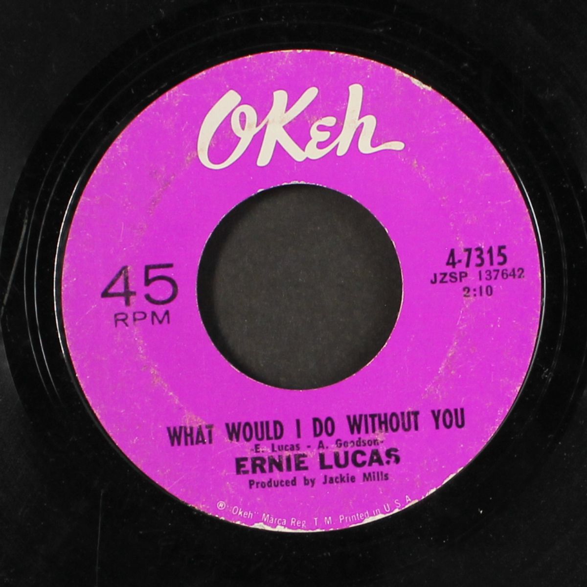 what would i do without you / love thief by ERNIE LUCAS