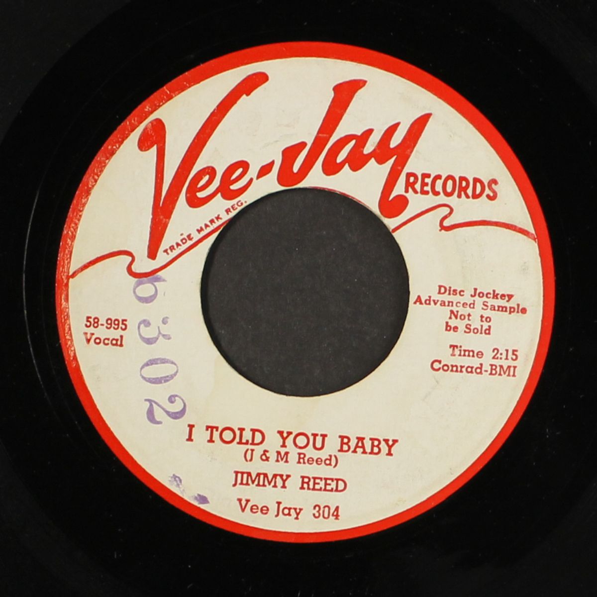 i told you baby by JIMMY REED