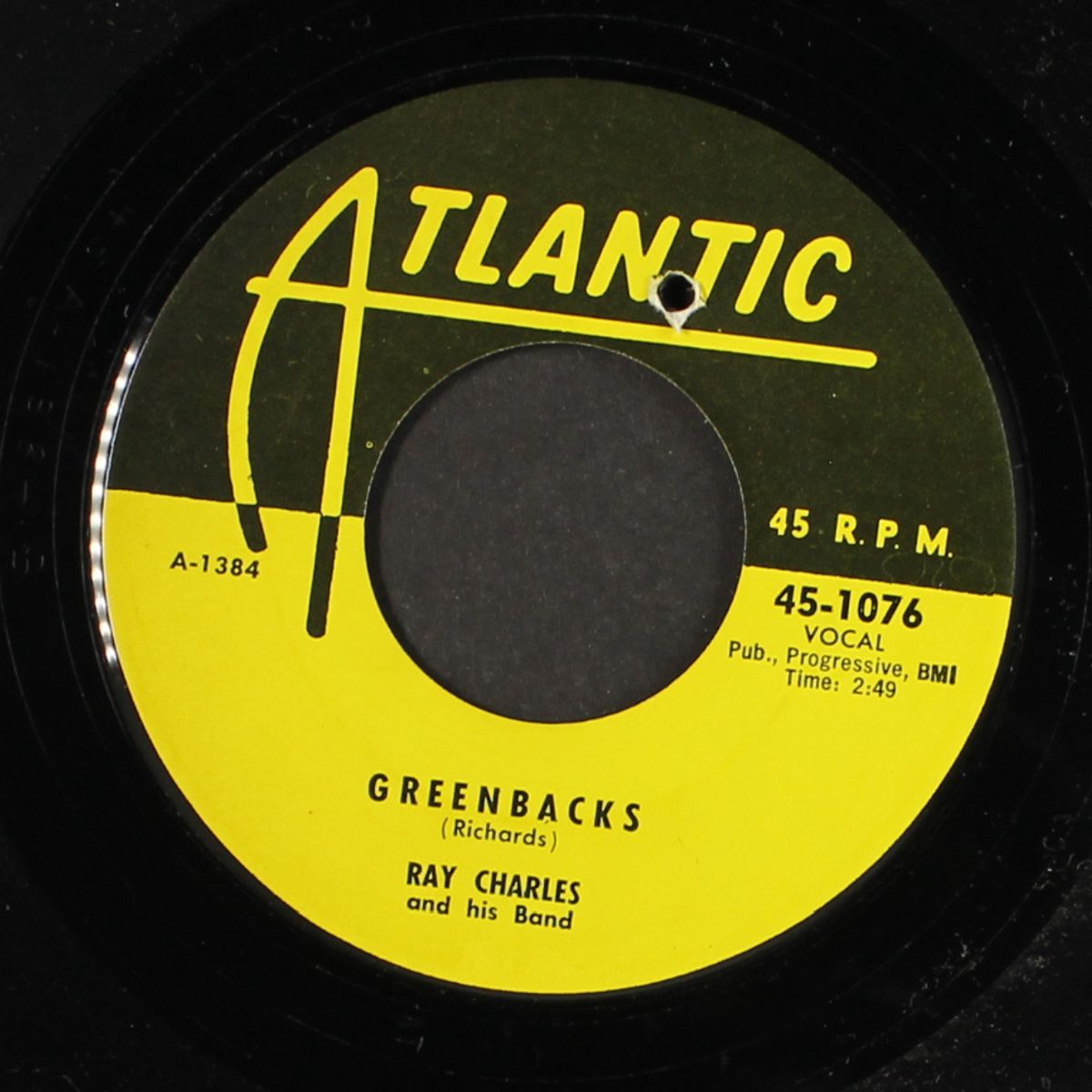blackjack / greenbacks by RAY CHARLES