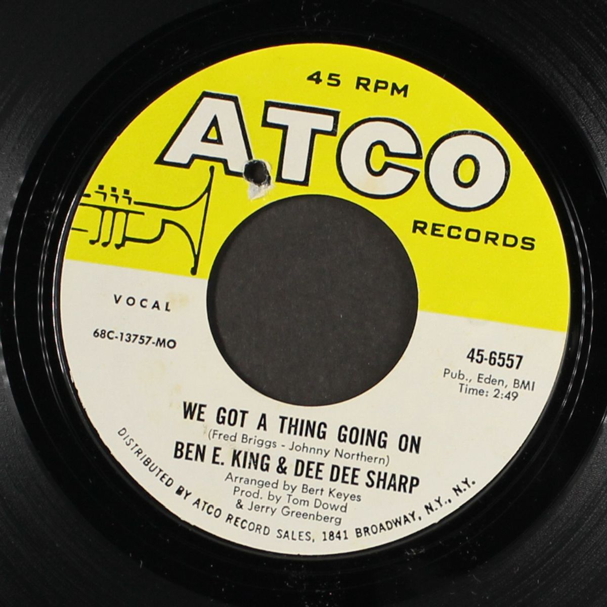 we got a thing going on / what 'cha gonna do about it by BEN E. KING & DEE DEE SHARP
